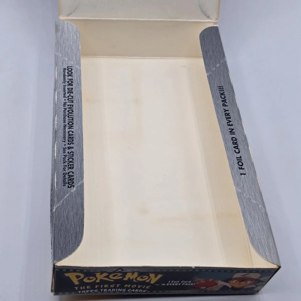 Topps Pokemon the‎ First Movie Trading Cards 10 Pack Booster EMPTY Box